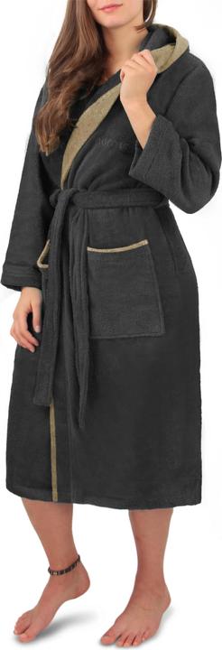 Image du produit Normani Peignoir bien-être 100% coton pour femme - 8781 (XXL)