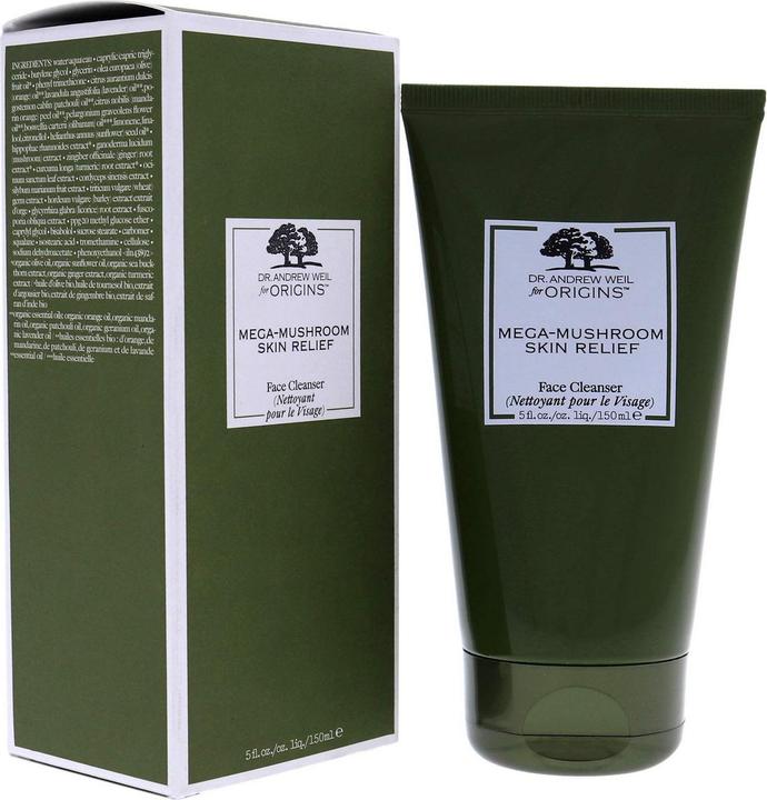 Origins Mega-Mushroom Skin Relief Face Cleanser (Reinigungslotion, 150 ml)