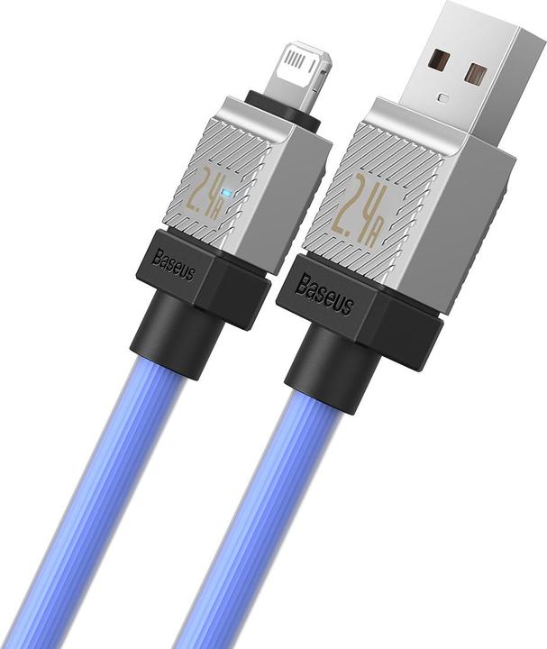 Produktbild Baseus Fast Charging cable USB-A to Lightning CoolPlay Series 2m, 2.4A (blue) (2 m, USB 3.0)