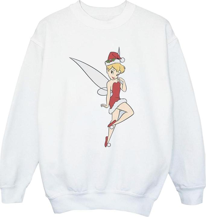 Actual product image Disney Womens/Ladies Tinker Bell Christmas Sweatshirt (XL)