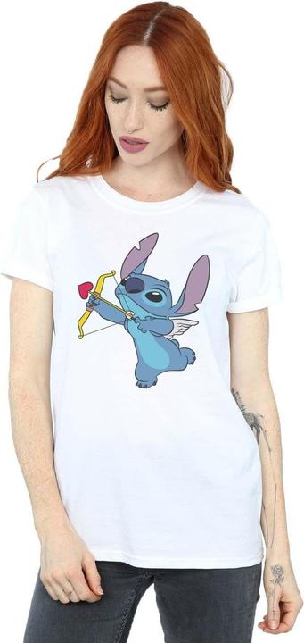 Produktbild Disney Lilo And Stitch Stitch Cupid Valentines TShirt (S)