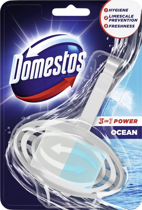 Image du produit Domestos Pierre de toilette Ocean, avec crochet, 35g (Lotion pour le corps)