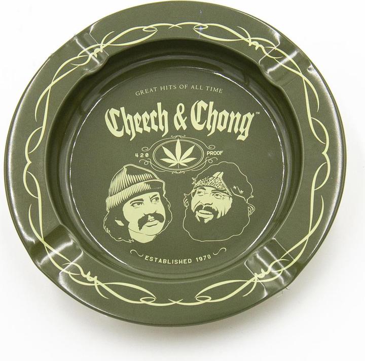 Produktbild G-Rollz Metal Tin Ashtray Cheech and Chong II Greatest Hits