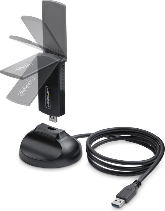 Actual product image StarTech Wi-Fi 6e USB Adapter/Dongle (USB 3.0)