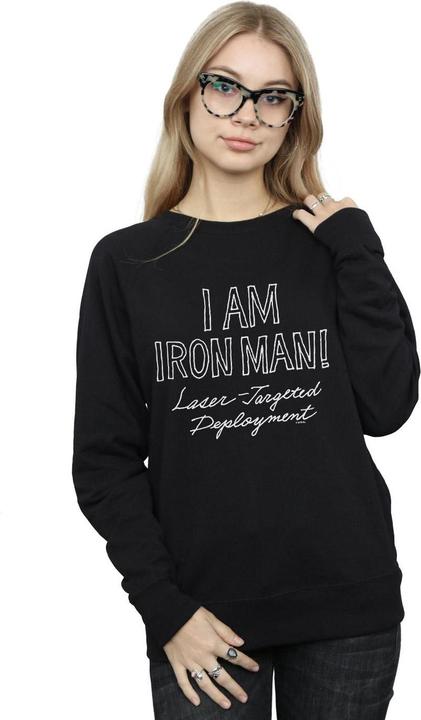 Immagine prodotto I Am Iron Man Felpa Donna (XL)