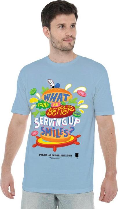 Image du produit Spongebob Squarepants - T-shirt SERVING UP SMILES - Homme (XXL)