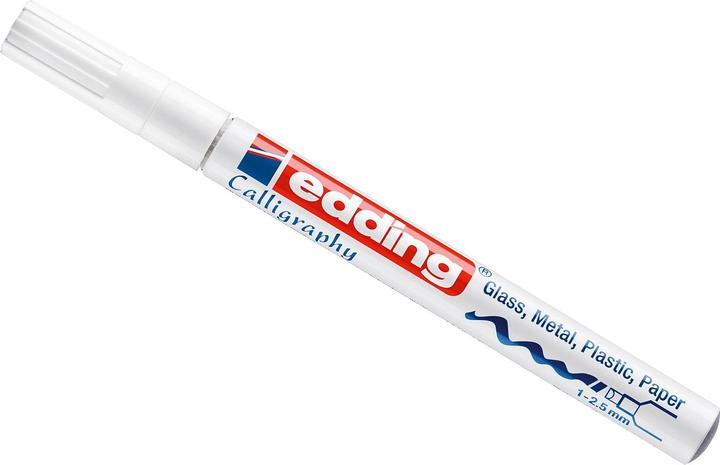 Produktbild Edding Filzstift (Weiss, 2.50 mm, 1 x)