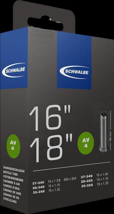 Produktbild Schwalbe No. 4 AV4 (Schrader (AV), 16", 40 mm)