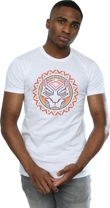 Image du produit Mens Black Panther Tribal Panther Icon T-Shirt (L)