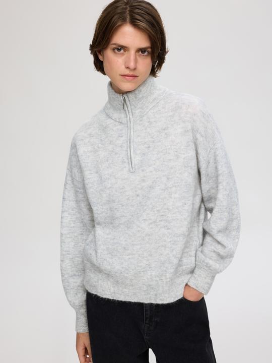 Image du produit Selected Femme Pull à manches longues et demi-zip (XL)