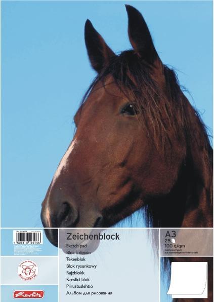 Produktbild Herlitz Zeichenblock A3/25 (A3)