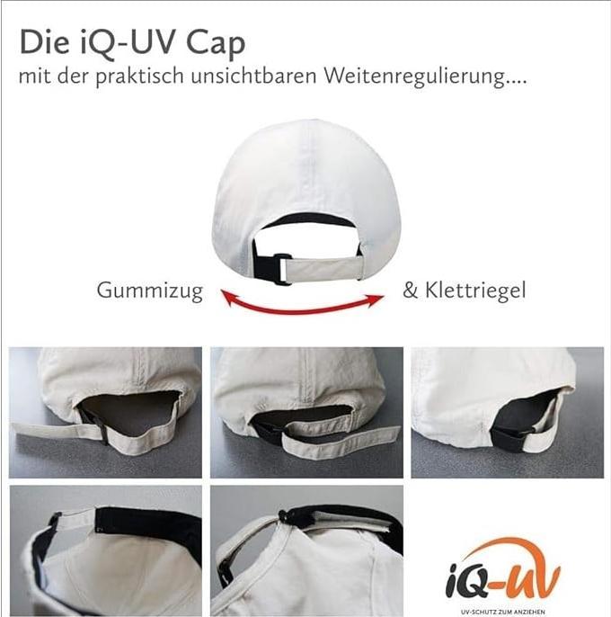 Produktbild IQ-UV ultraleichte UV Kappe iQ recycelt, orange (1 Stk)