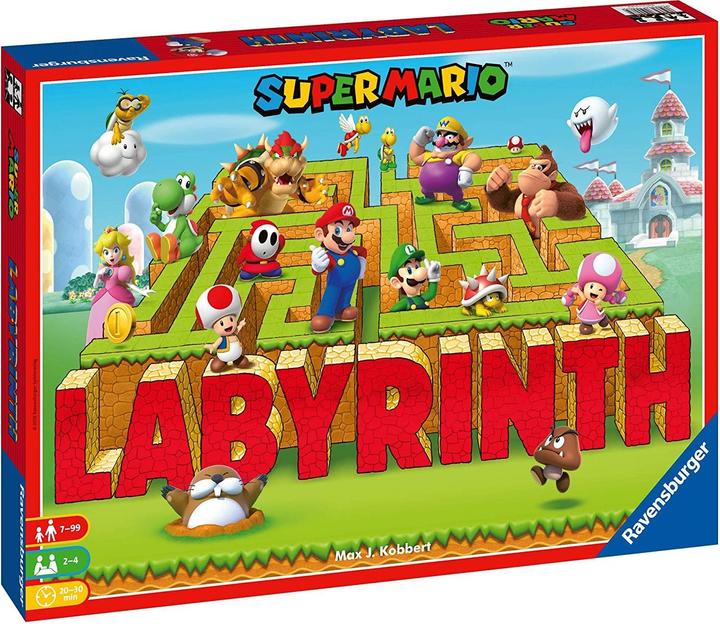 Produktbild Ravensburger Super Mario Labyrinth (Französisch, Italienisch, Deutsch, Niederländisch, Englisch, Portugiesisch)
