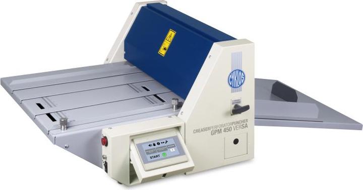 Produktbild Cyklos GPM 450 verSA. Elektrische Rill-, Perforier- und Stanz-Maschine