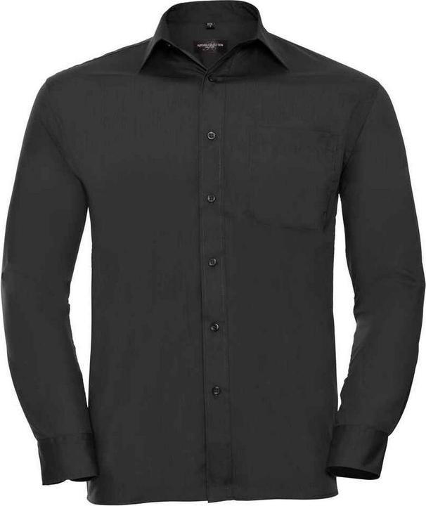 Actual product image Russell Mens Poplin Easy-Care Formal Shirt (XL)