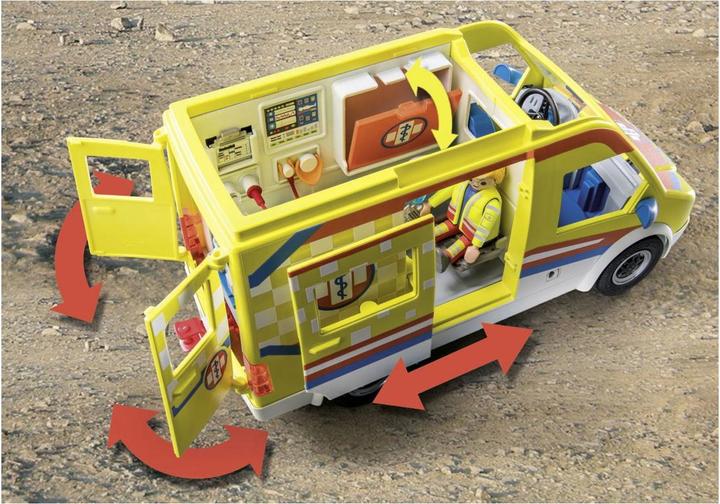 Image du produit Playmobil Ambulance avec son et lumière (71202, Playmobil City Life)