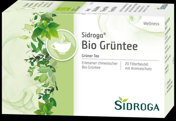 Actual product image Sidroga Organic green tea (34 g)