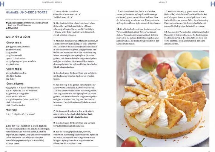 Actual product image Dr. Oetker Landfrauen Backen von A - Z (German, 2018)