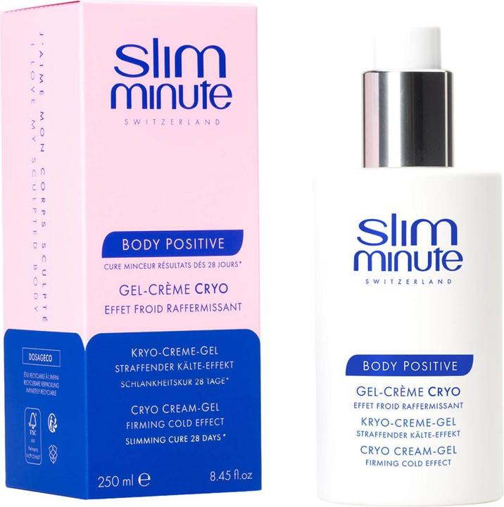 Body Minute SLIM'minute Creme-Gel Cryo (Körpermilch, Körperlotion, Körpercreme, Körpergel, 250 ml)