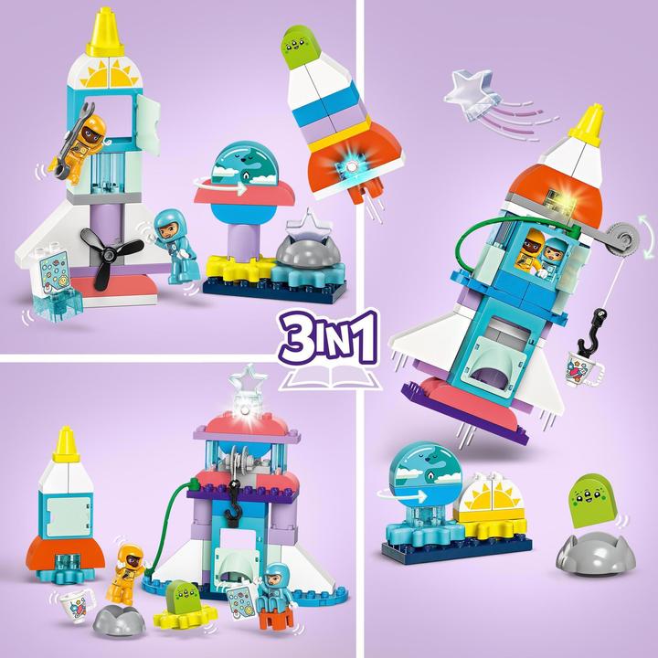Immagine prodotto LEGO 10422 Navetta spaziale 3 in 1 per tante avventure (10422)