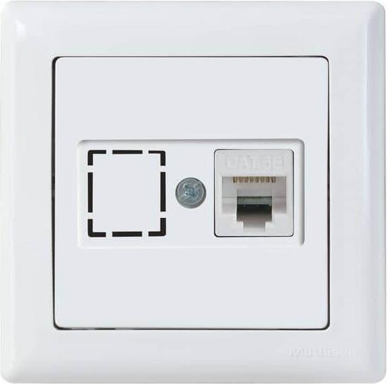 Immagine prodotto Mutlusan Presa dati Daria 1-fold CAT6 Rete Internet Bianco