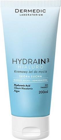 Image du produit Dermedic Hydrain3 Hialuro (Chiffons de nettoyage, 200 ml)