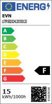 Energy Label EVN LED strip (Cold White, 500 cm, Indoor)