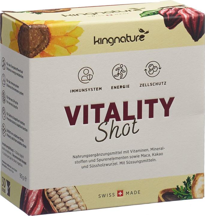 Actual product image Kingnature Vitality Shot (30 pcs) (30 Piece, Powder, 130 g)