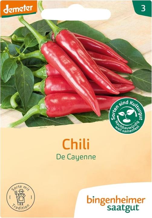 Image du produit Bingenheimer Saatgut Piment de Cayenne