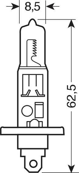 Actual product image Osram Silverstar 2.0 H1 (H1)