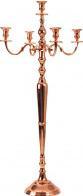 IKO 5-armiger Leuchter rosé gold h=121cm
