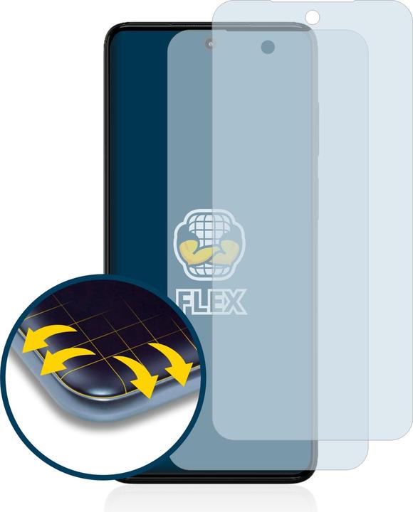 Produktbild BROTECT Full-Cover Displayschutz (2 Stück, Motorola Moto G82 5G)