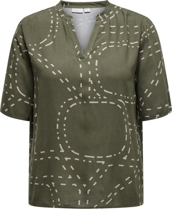 Only Normal geschnitten V-Ausschnitt Top Top