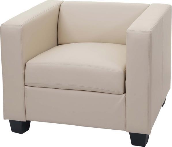 Produktbild Swisshandel24 Sessel Loungesessel Lille Leder, creme