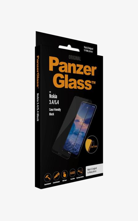 Actual product image PanzerGlass Edge-to-Edge (1 Piece, Nokia 5.4, Nokia 3.4)
