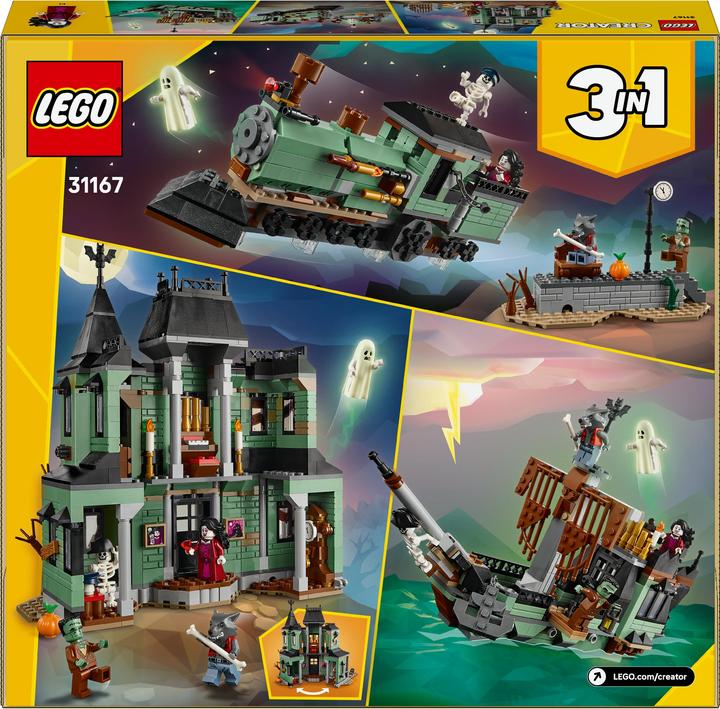 Produktbild LEGO 31167 Geisterhaus (31167, LEGO Creator Expert)