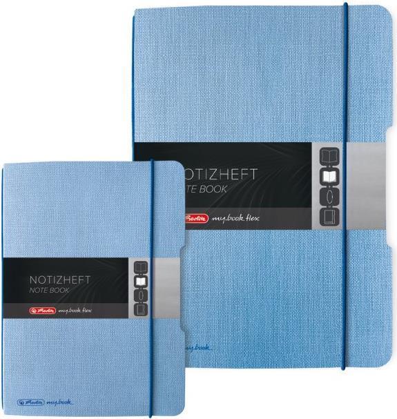 Image du produit Herlitz 50033737 Carnet de notes 40 feuilles (A6, Blanc, Couverture rigide)