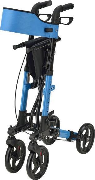 Produktbild Juskys Klappbarer Rollator Vital mit Sitzfläche und Einkaufstasche