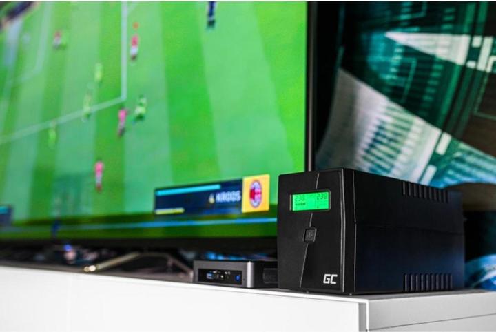 Image du produit GreenCell UPS05 (1200 VA, 2000 W, Double convertisseur en ligne Onduleur)