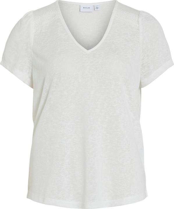 Image du produit Vila Kurzärmeliges Top mit V-Ausschnitt (XL)