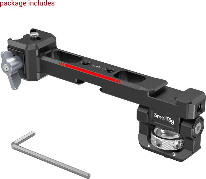 Actual product image SmallRig Monitor Mount with NATO Clamp for DJI RS 2/RSC 2 - 3026 (Gimbal mount)