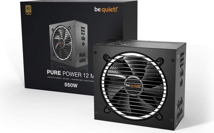 Produktbild be quiet! Pure Power 12 M (550 W)