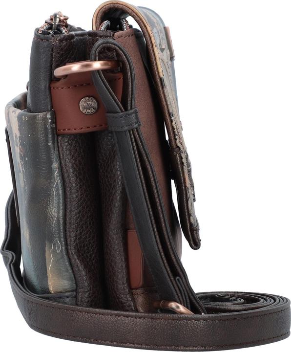 Actual product image Anekke Shoen Brown shoulder bag 26 cm