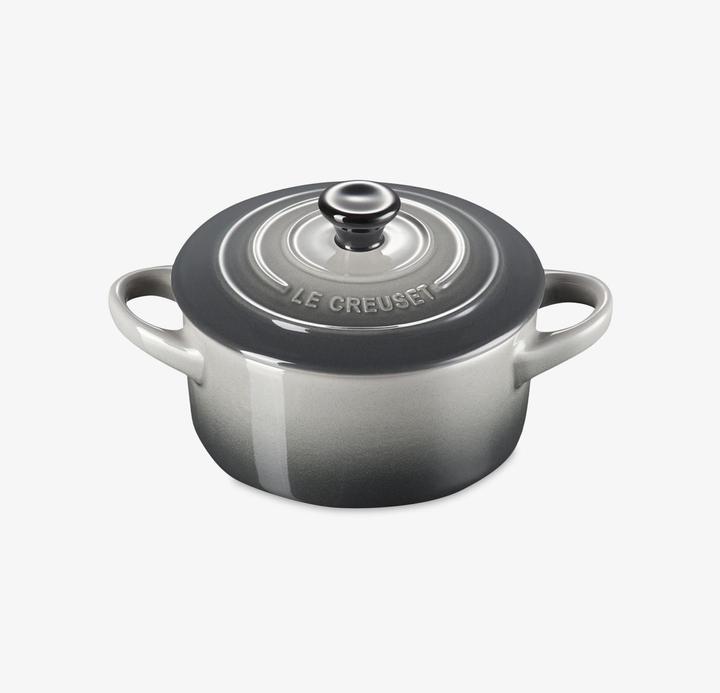 Productafbeelding Le Creuset Mini Cocotte donkergrijs (Braadpan + kasserol, Keramiek)