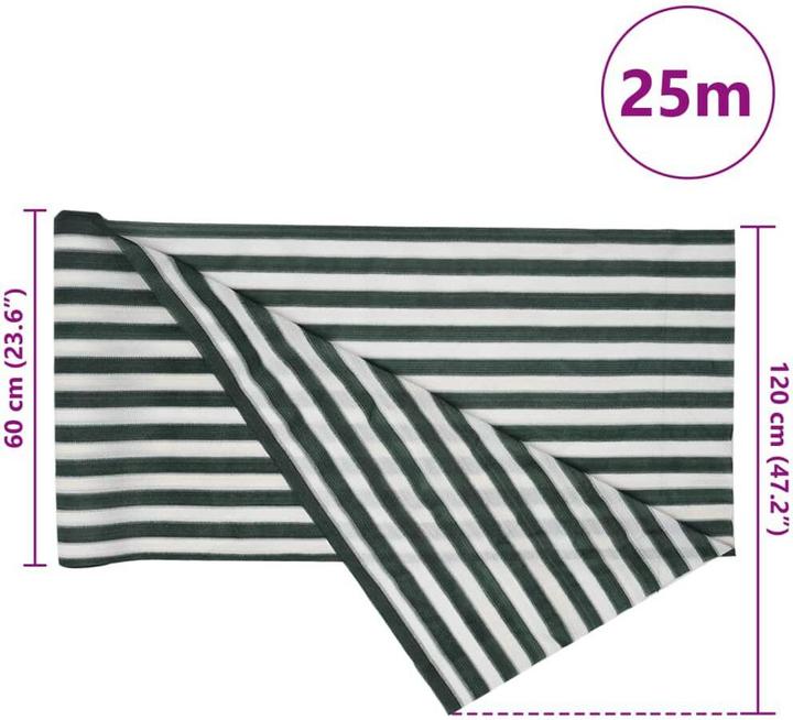 Immagine prodotto VidaXL Zaunblende HDPE 75 g/m² (2500 cm)