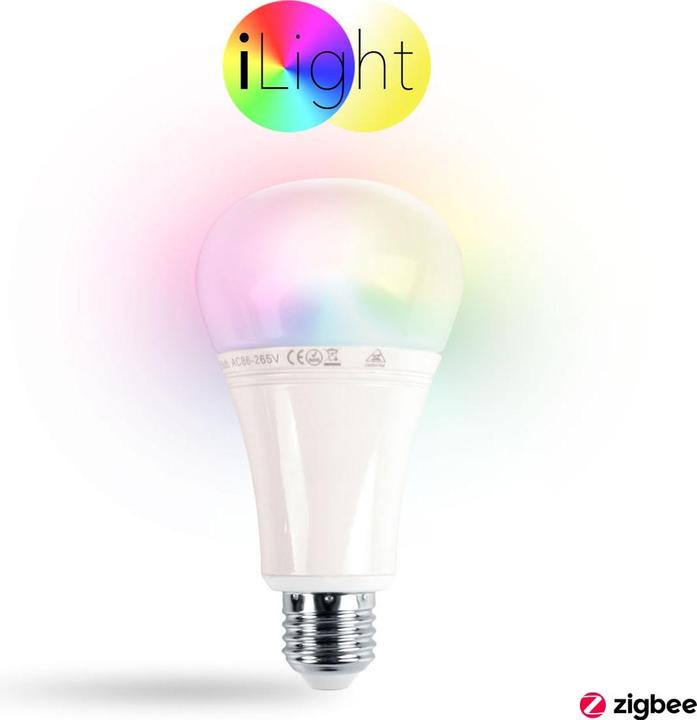 iLight E27 GU10 LED Zigbee 3.0 RGBW CCT 2700-6500K (E27, 1100 lm, 1 x, F)