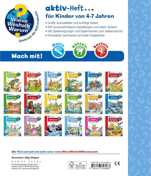 Image du produit Ravensburger Pferde (Allemand, Dominique, Conte, 2014)
