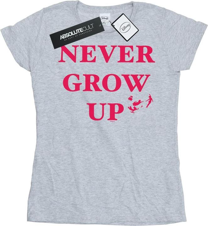 Immagine prodotto Disney Peter Pan Never Grow Up Maglietta Donna (L)