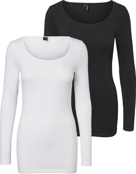 Actual product image Vero Moda 2-pack long sleeve blouse (M)