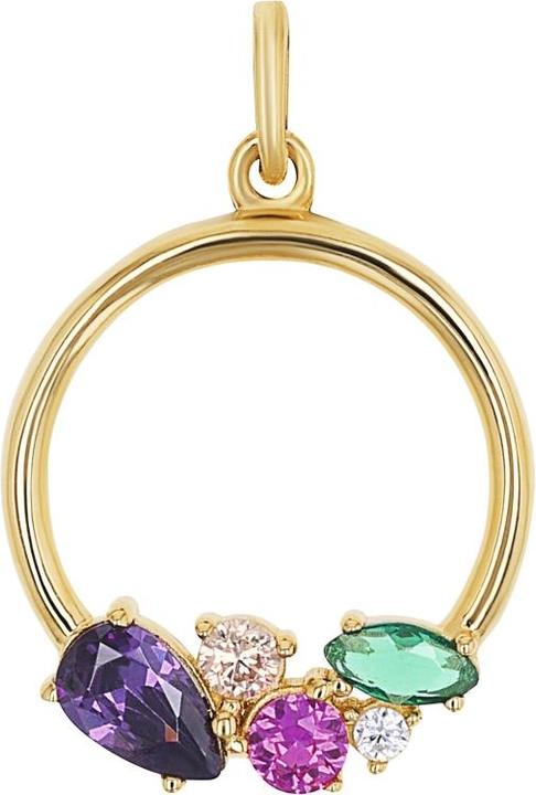 Produktbild Amor Anhänger für Damen, Gold 375, Zirkonia synth. (Gold 375, 9 ct)